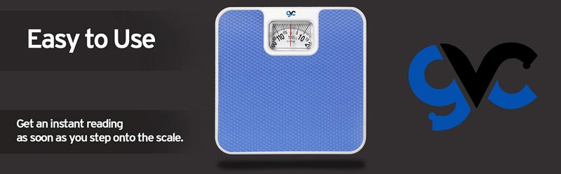 GVC Iron Analogue Personal Health Check Up Fitness Weighing Scale (Blue), 120 Kilograms - Image 3