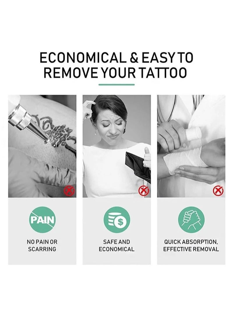 Natural Herbal Tattoo Removal Spray Tattoo Removal and Fading Painless and Permanent Tattoo Removal 30ml