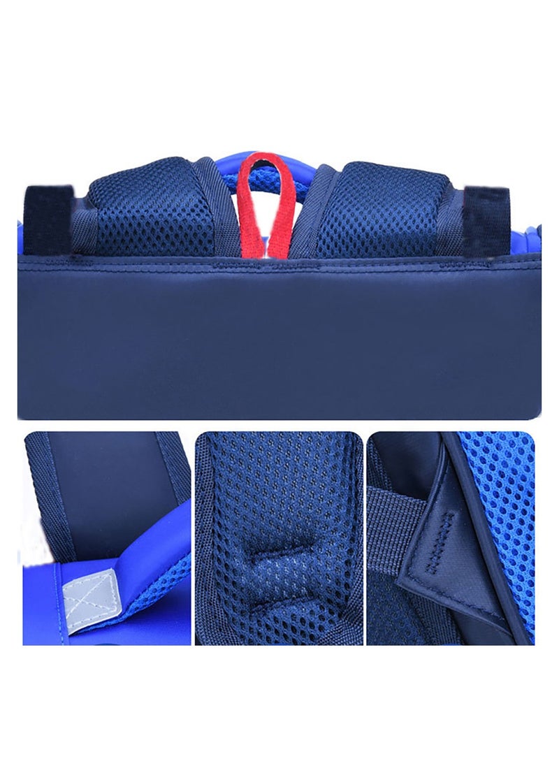 Eazy Kids - Panda School Bag-Blue - Image 1