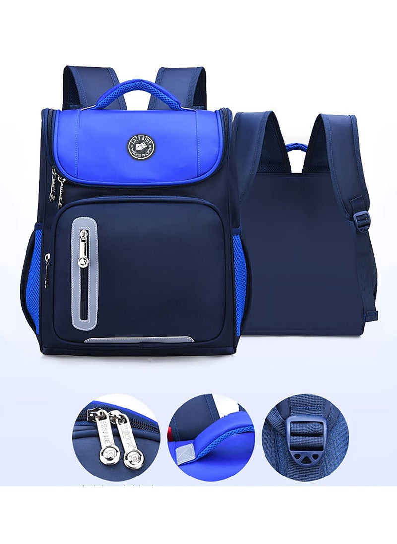 Eazy Kids - Panda School Bag-Blue - Image 1