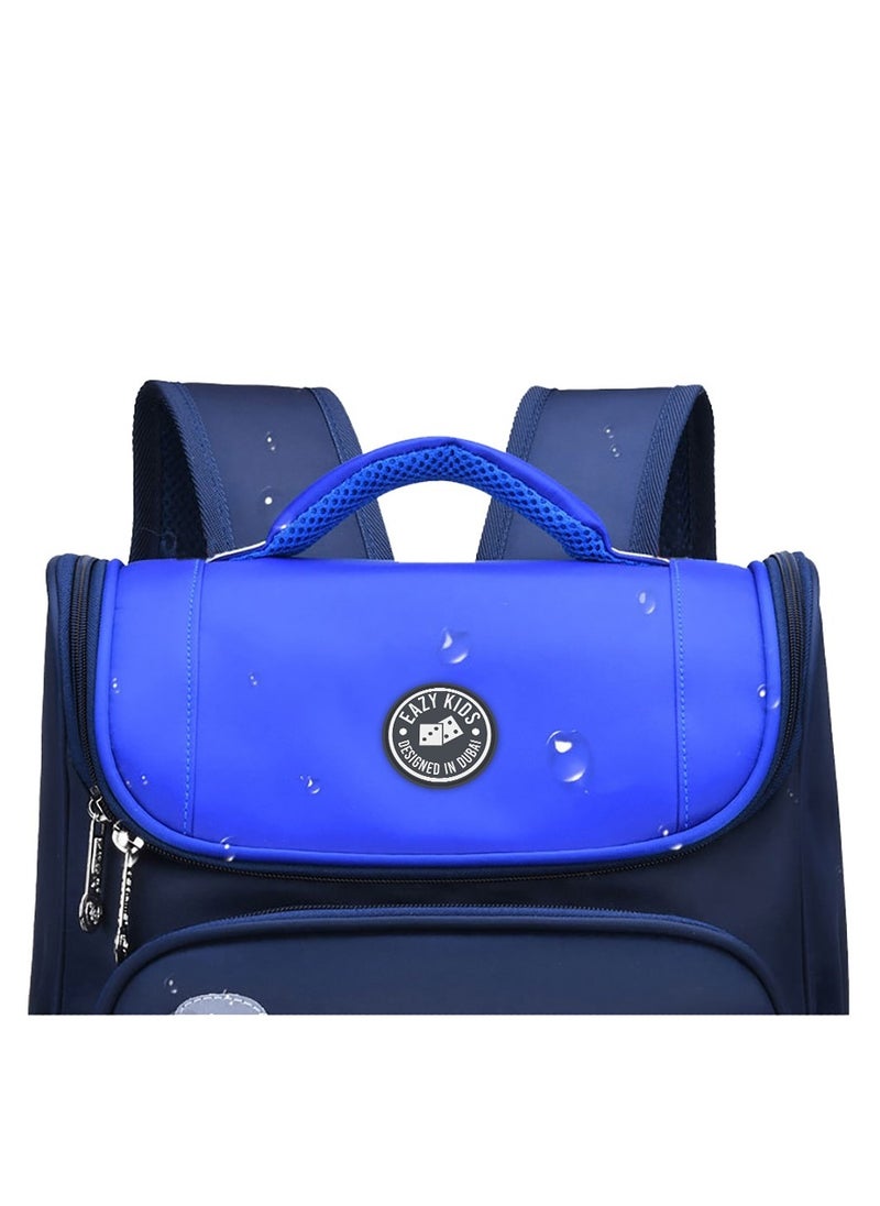 Eazy Kids - Panda School Bag-Blue - Image 1
