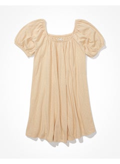 AE Beachy Puff-Sleeve Mini Dress
