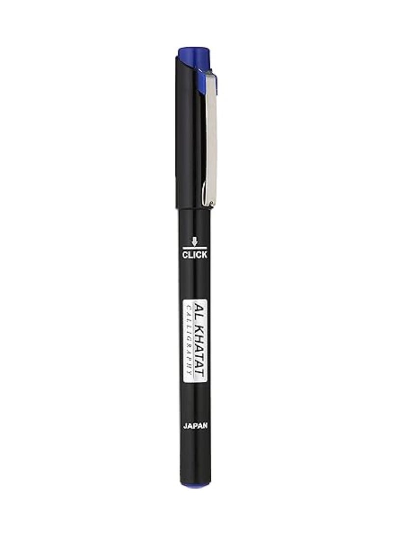 Al Khatat Blue Calligraphy Pen 3.0  pack of 3 - Image 2