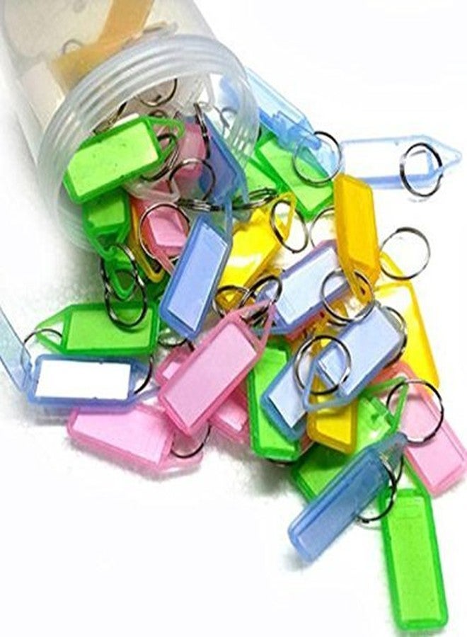 Asier Assorted Key Tag Keychain Multipurpose Key Chains (Pack of 100) - Image 3