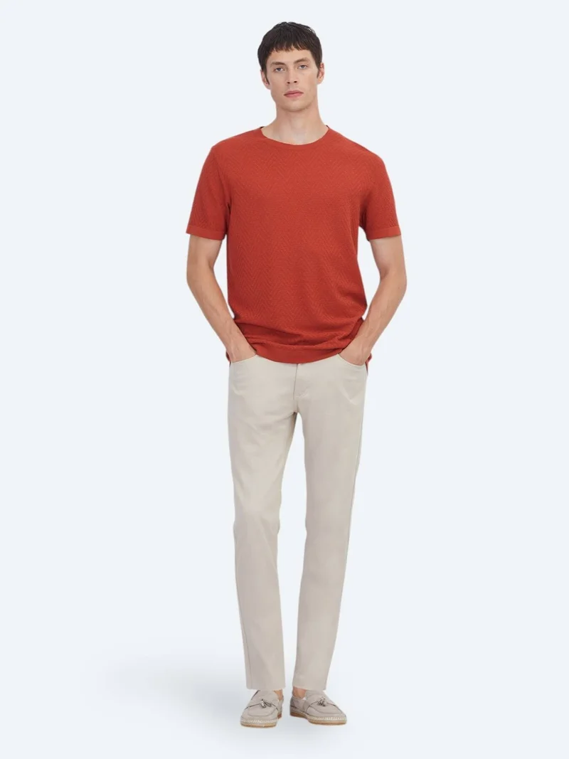 Kip Tile Red Knitwear