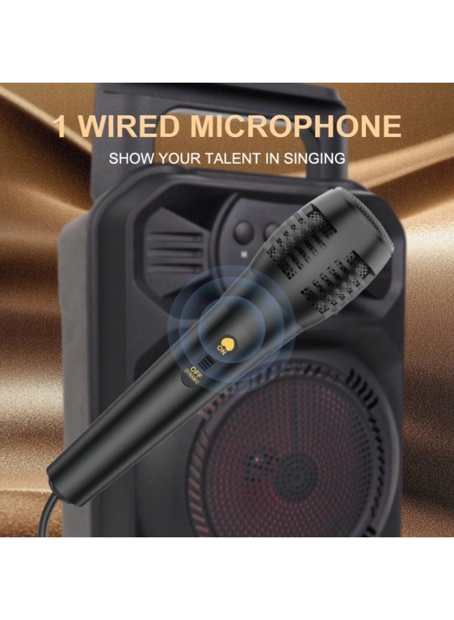 singe Portable Super Bass Bluetooth Speaker 10W Light 6.5 Inch ZQS603 - Image 5