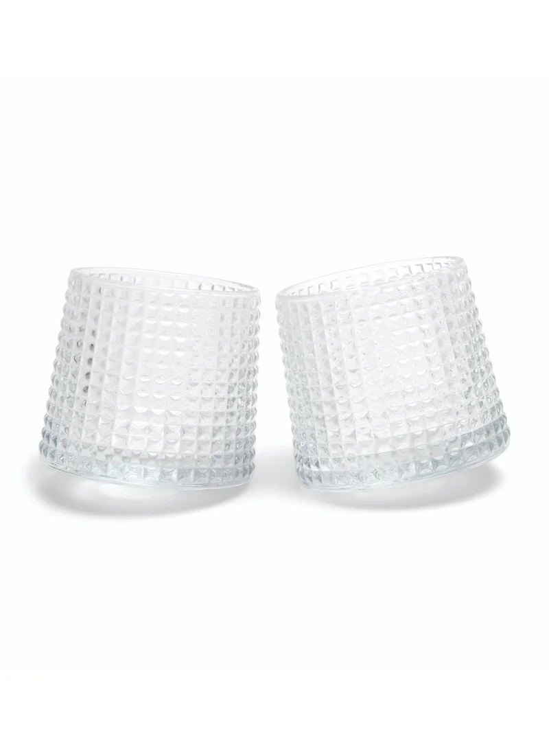 Here's How The Lola Revolving Rocks Glass - Set of 2