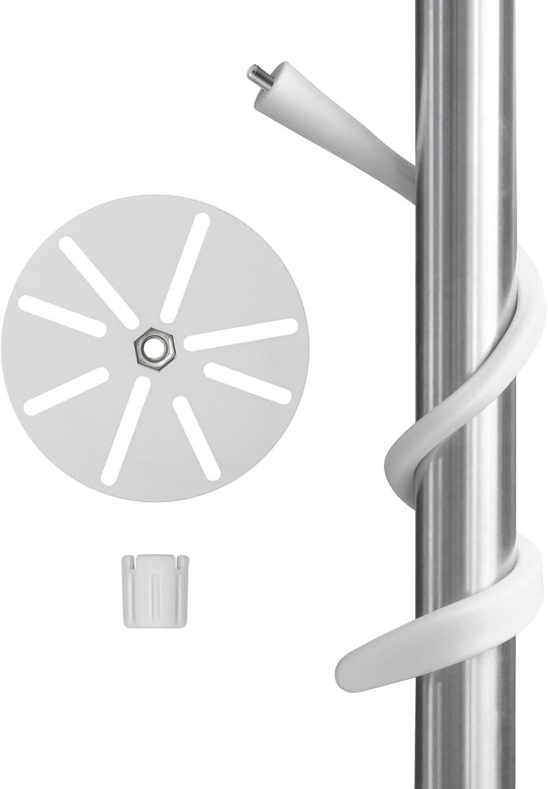 هاويو حامل تثبيت مرن قابل للتدوير من Haoyou لكاميرات Ring/Blink/Wyze/Eufy/Arlo/Google Nest وغيرها من كاميرات الأمان (لون أبيض) - Image 1