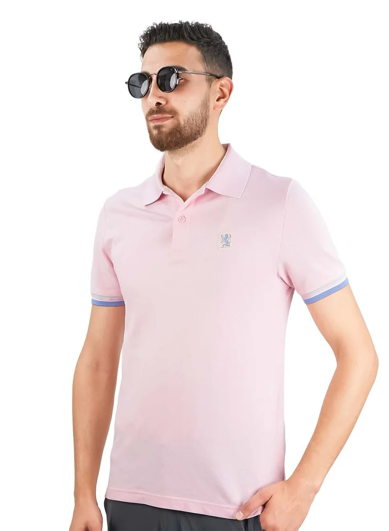 Men's Performance Polo: Classic Piqué, Tipped Collar, Embroidered Detail