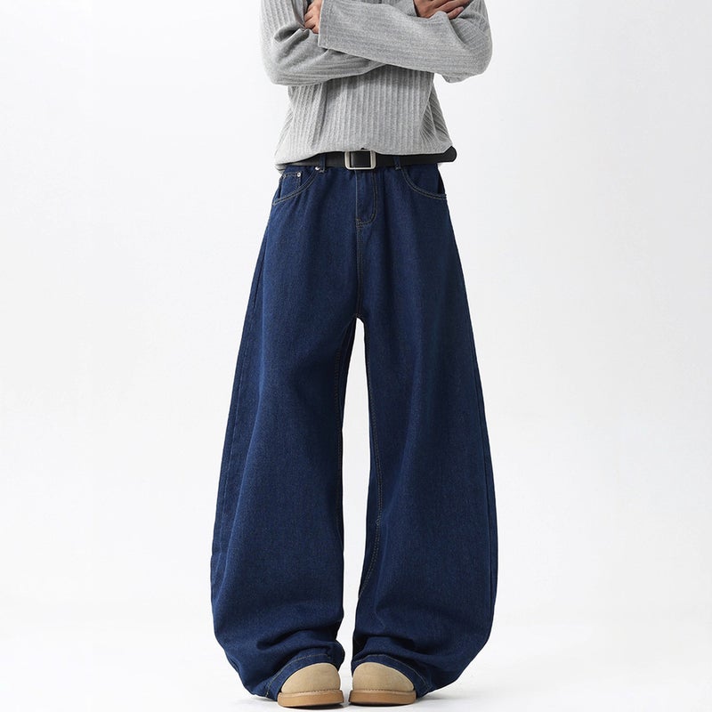Unisex Casual Daily Denim Jeans - Image 5