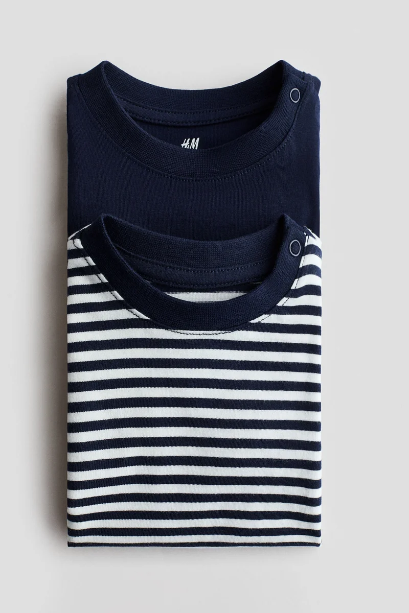 H&M 2-pack cotton T-shirts