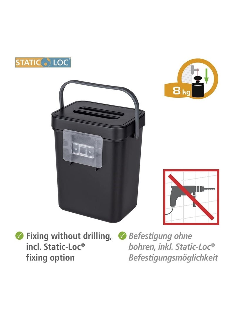 Wenko Tago Waste Bin W/Handle 5 L - Image 3