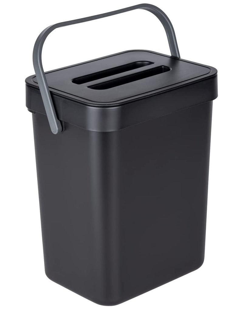 Wenko Tago Waste Bin W/Handle 5 L - Image 1