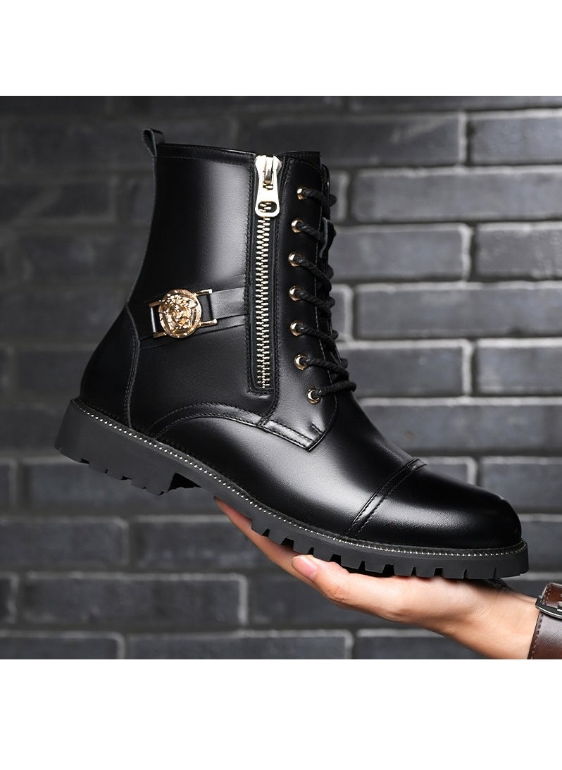 Nariele حذاء رجالي جديد من الجلد الطبيعي - Image 1