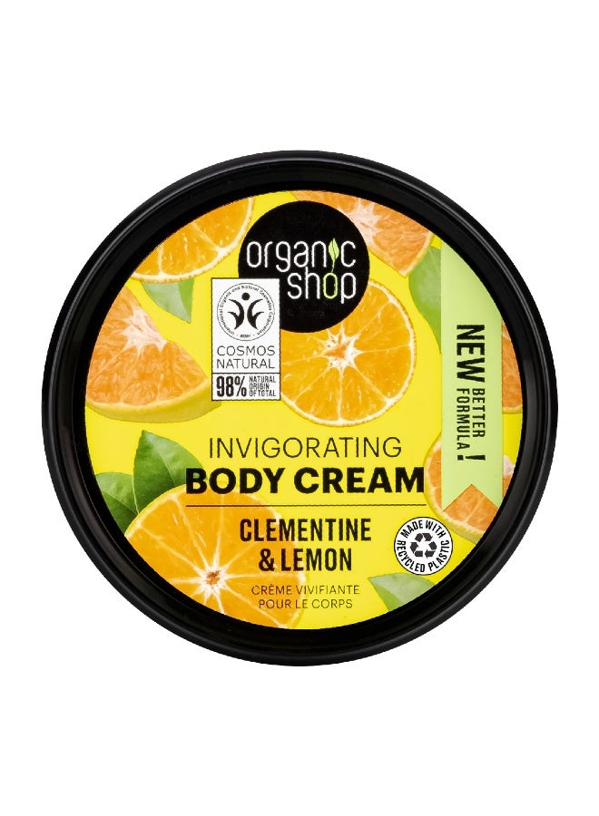 أورجانيك شوب كريم الجسم المنشط من أورجانيك شوب باليوسفي والليمون 250 مل - Image 3