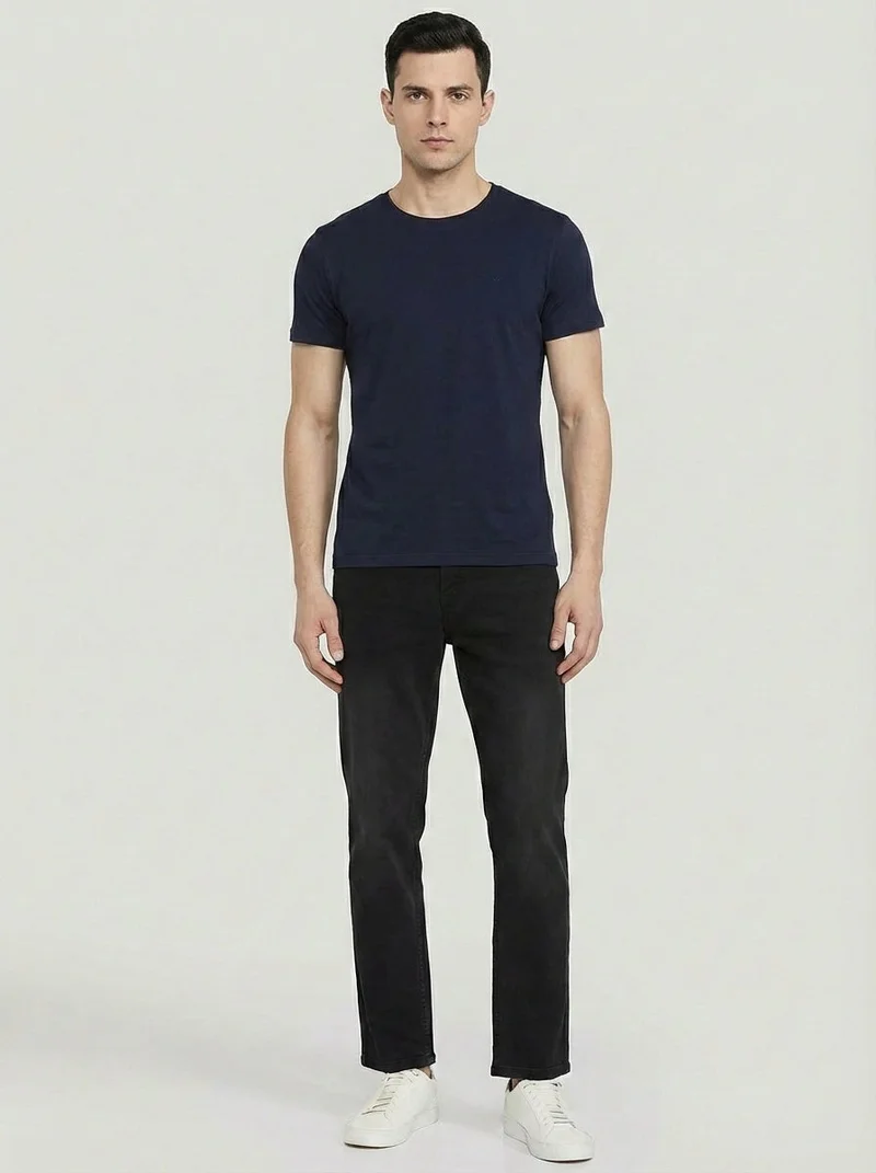 inkd Men's  Regular Fit Jeans - Mid-rise | Cotton Blend | Stretchable Fabric | Classic 5 Pocket Styling