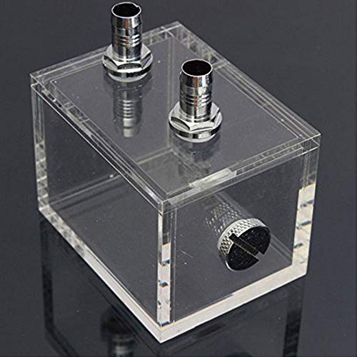 tatoko 200ml Acrylic Water Tank Cooler Water Cooling Radiator Pc CPU WaterBlock - Image 1