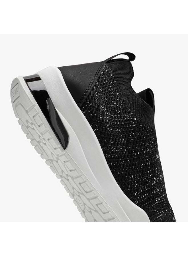 نديور حذاء رياضي نسائي NDURE قابل للارتداء بدون أربطة، بتفاصيل متألقة، حذاء رياضي كاجوال - Image 4