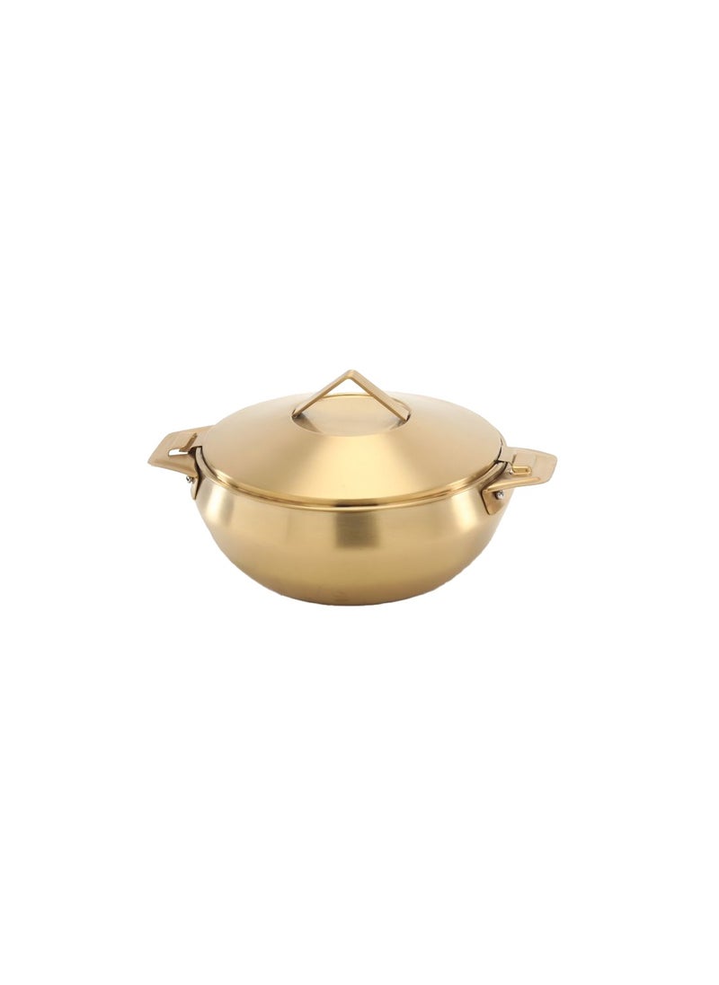 Alsaif home Venus Food Container 0.5L Gold 