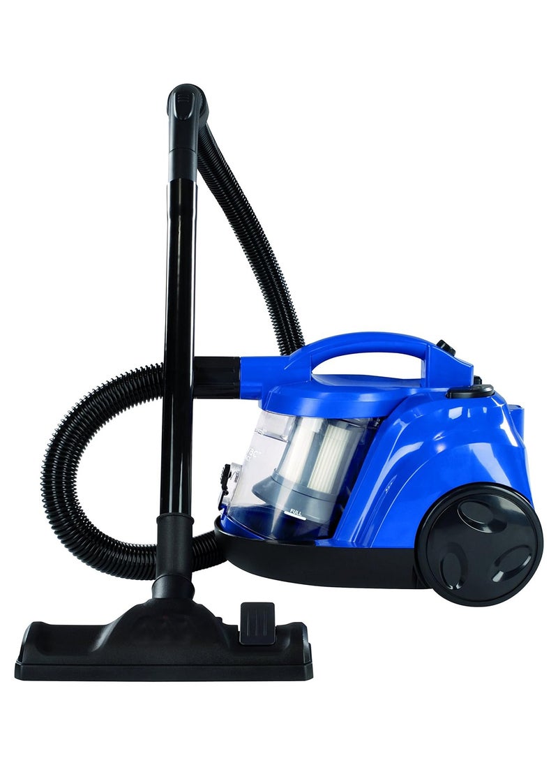 Electric Vacuum Cleaner 2Liter 1500 Watt 8661K Blue/Black