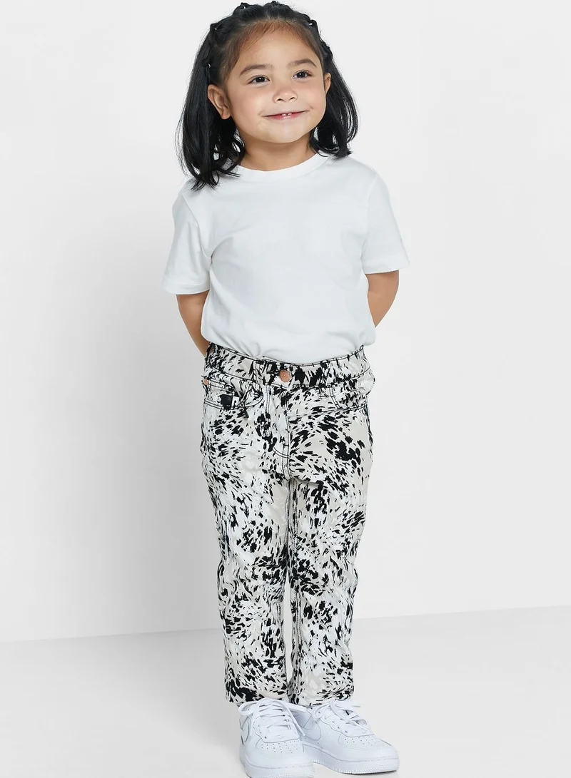 Ripples Printed Pants For Girls