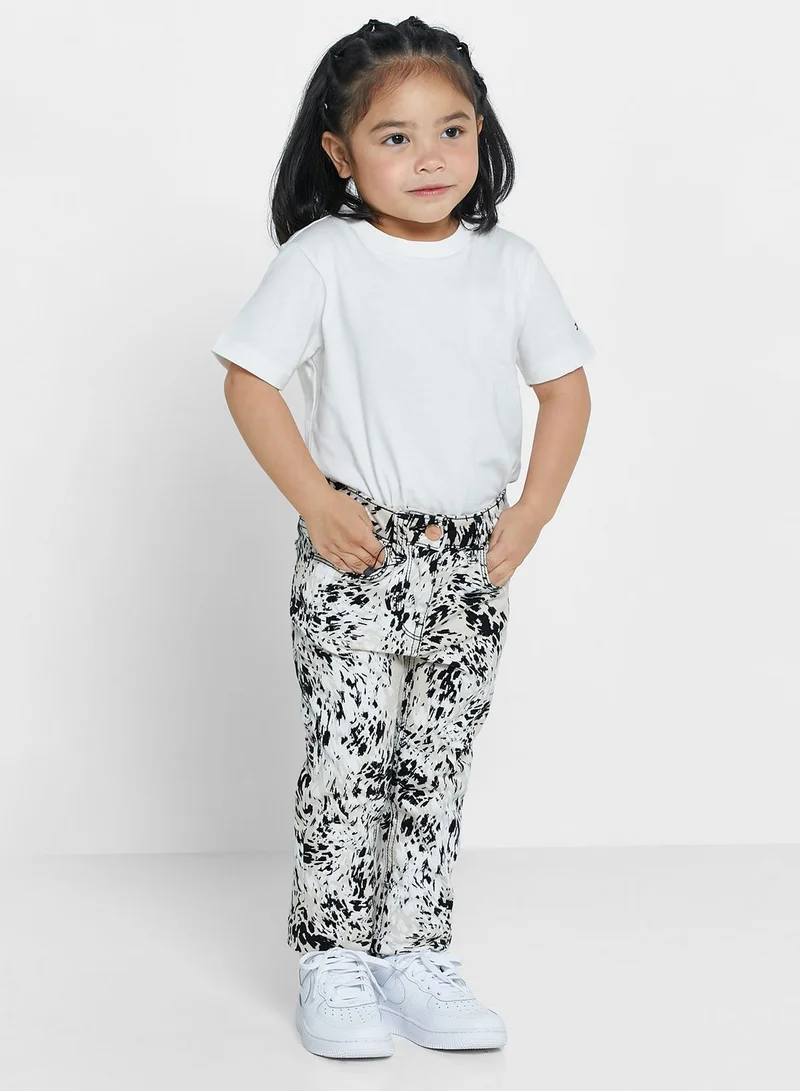 Ripples Printed Pants For Girls