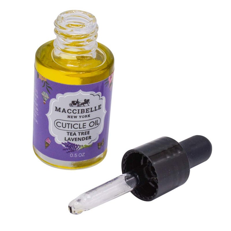 Maccibelle Cuticle Oil 0.5 oz - Heals Dry Cracked Cuticles (Lavender, 0.5 Fl Oz (Pack of 1)) - Image 2