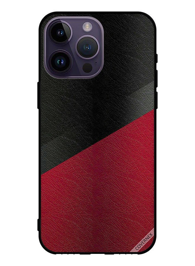 Covernex Protective Case Cover For Apple iPhone 14 Pro Max Leather Pattern 1 - Image 1