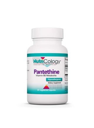 Nutricology Pantethine Supplement - Vitamin B5, Pantothenic Acid, Metabolism Support, Liver Support, Cardiovascular Supplement, Coenzyme A, 660mg Vegetarian Capsules - 60 Count - pzsku/Z6DDBA3685FE8E7957B5AZ/45/_/1735907906/3c76a61c-3f8b-4401-b624-d10423bc1934