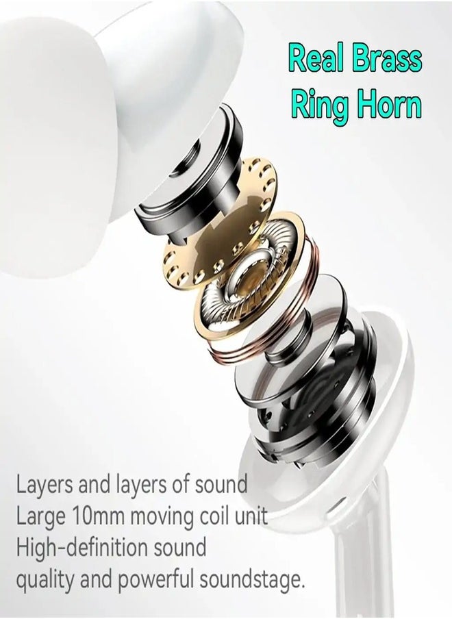 Yesido YH45 Wired Control Earphone with Ergonomic Design, 3 Buttons and Type-C Connector - White