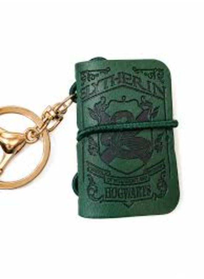 Harry Potter Mini Book Keychain with Holder - Green - Model PH-1282 - Image 1