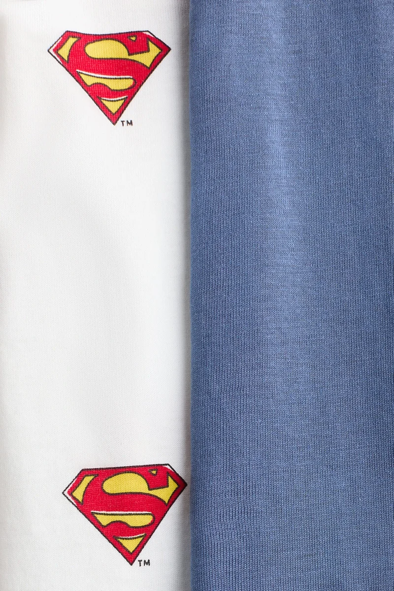 اتش اند ام بيجاما مزينة برسمة عبوة من قطعتين