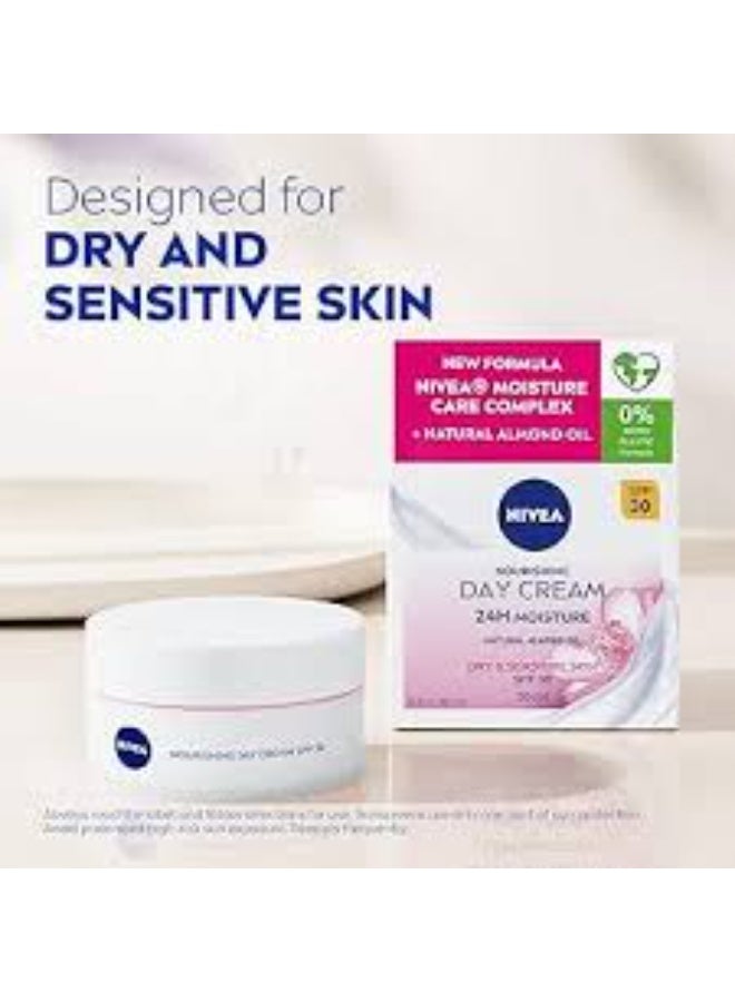 Nivea Nourishing Day Cream SPF30 50ml - Image 2