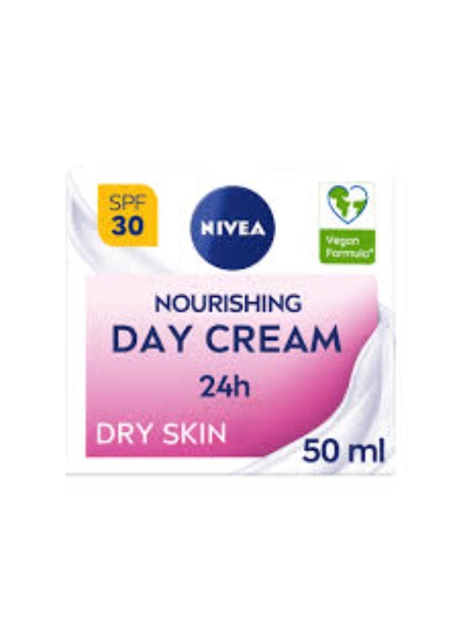 Nivea Nourishing Day Cream SPF30 50ml - Image 3