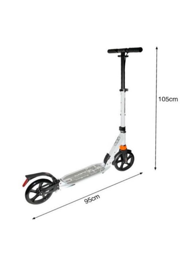 سكوتر ركل بعجلتين قابل للطي وقابل للتعديل يدويًا للبالغين - Image 2