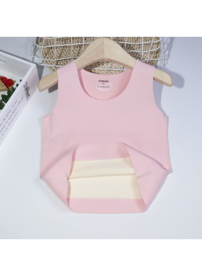 21 Autumn/winter New Product Thermal Patch Vest For Boys And Girls, Children's Thermal Underwear, Waist And Belly Protection, Thickened Underwear