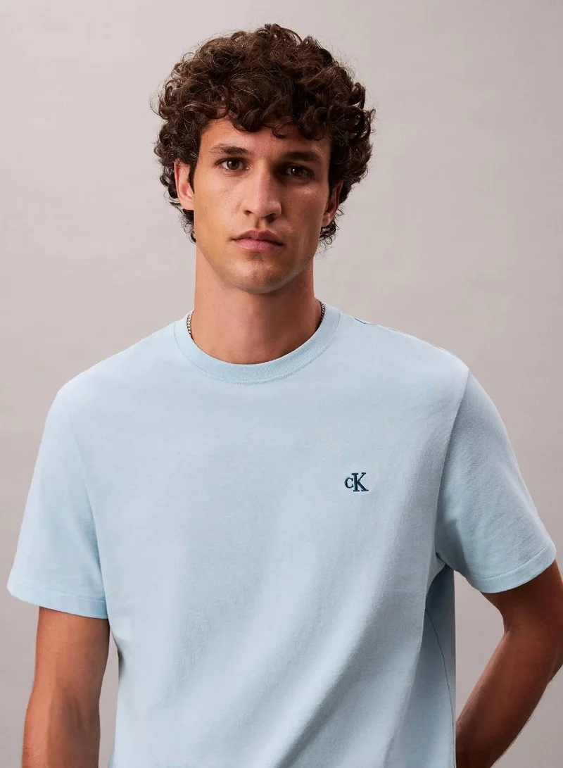 Calvin Klein Jeans Stratosphere Monogram T-shirt for Men | Best Price UAE