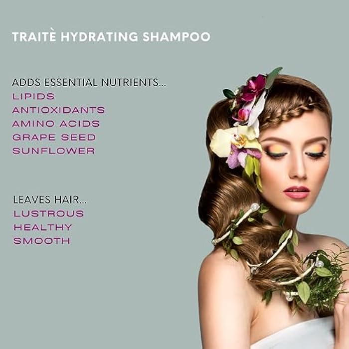 Mastey Paris Classic Professional Hair Care - Traite Shampoo 32 oz + Frehair Conditioner 32 oz Duo Set, Sulfate Free, Lipid & Amino Acid Fortified, (Pack of 2) - Image 4