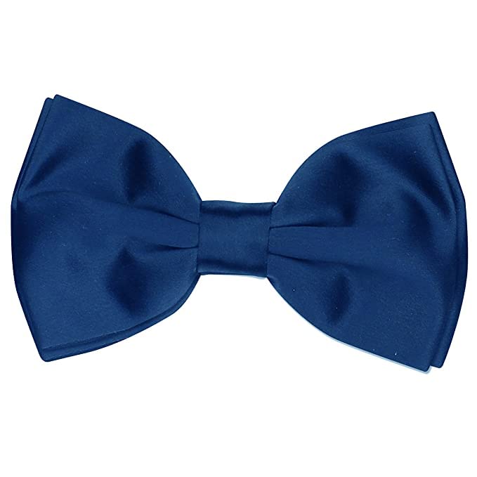 VASH GIRLYZ ATTIRE The Perfect Classic Satin Pre-Tied Bow Tie Formal Solid Tuxedo Bowtie Adjustable Length Many Colors and Styles Bow for Adults and Children
