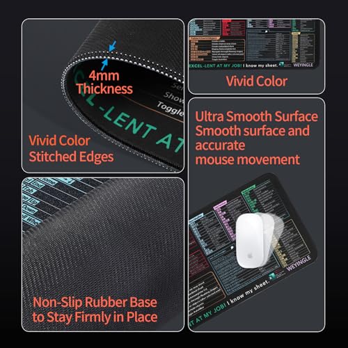 WeYingLe Wireless Charging Mouse Pad with Phone Holder Gaming Mousepad Desk Mat 15W Qi Fast Charging Pad Ultra-Smooth Surface Non-Slip Extended Premium Black Computer Keyboard Mat for MacBook PC Laptop - Image 4