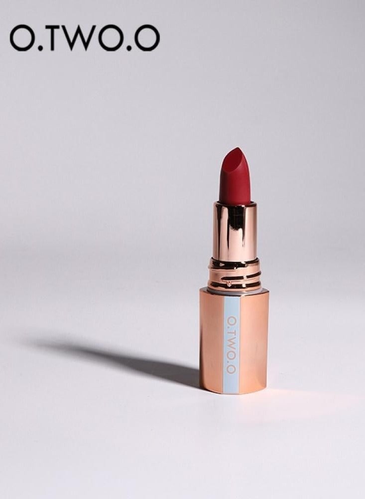 O.TWO.O Long-lasting Lipstick Creamy Rouge Intense Matte - No. 07