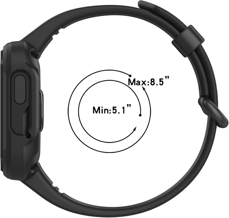 LOKEKE Compatible with Xiaomi Mi Watch Lite Replacement Band - TPU Wrist Strap - Image 4