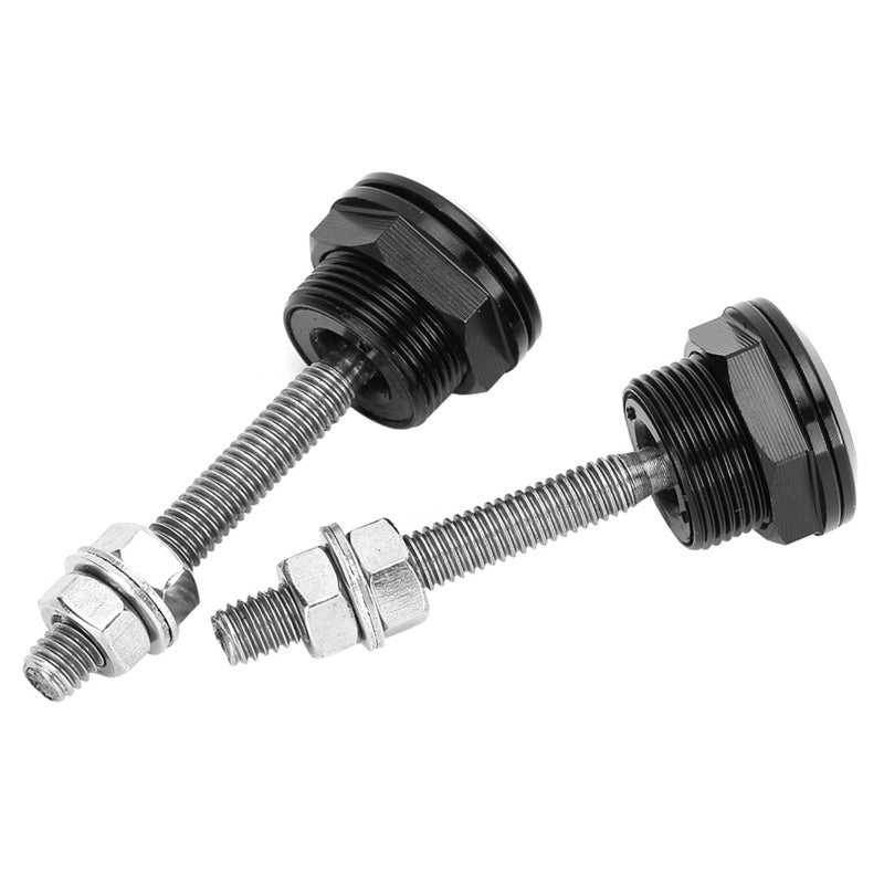 Universal Hood Pin: 32mm Cnc Machined Aluminum + Iron Screw - Quick Release Push Button Bonnet Lock for High-Speed Racing Car, Normal Vehicle Engine Protection - Image 1