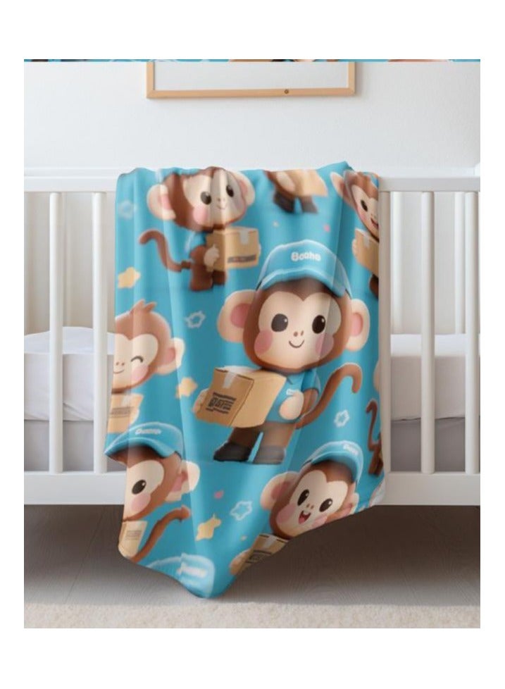 general Children's or student cartoon flannel thin blanket (warm and comfortable, suitable for sleep, games) 100cm*150cm - 34 - Image 4