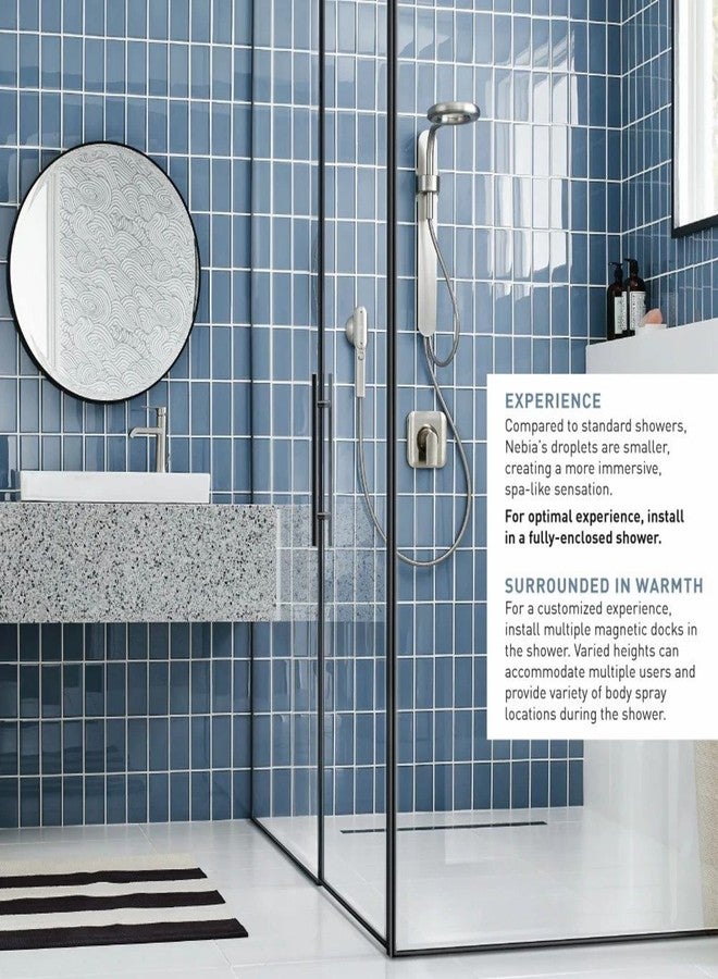 Moen N214Z0GLC Spa Shower Magnetic Dock, Chrome - Image 3