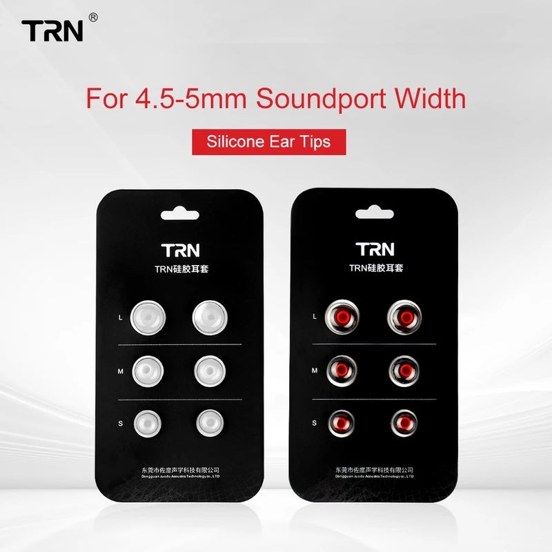 KZ TRN QKZ 3Pairs (6pcs) Sponge Sleeve Ear Plugs Wired Earphone Memory Cotton Earmuffs Rebound Earplugs PU Headphones Eartips, TRN White - Image 2