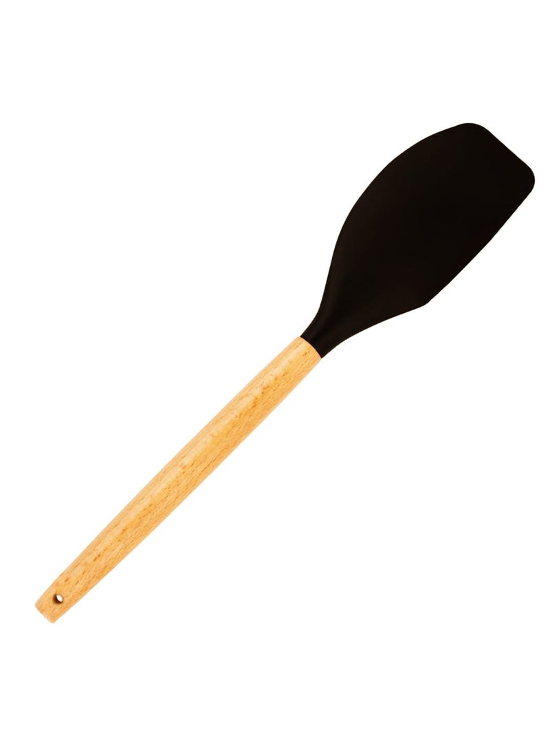 Wooden Spatula Ladle with Wooden Handle - Stainless Steel, Deep Bowl, Long Handle, Serving Utensils, Wooden Kitchen Tools - pzsku/Z6DDCB1D316F68BF1C525Z/45/_/1738395905/a7ca46ca-af52-425b-b455-5c8f698c1475