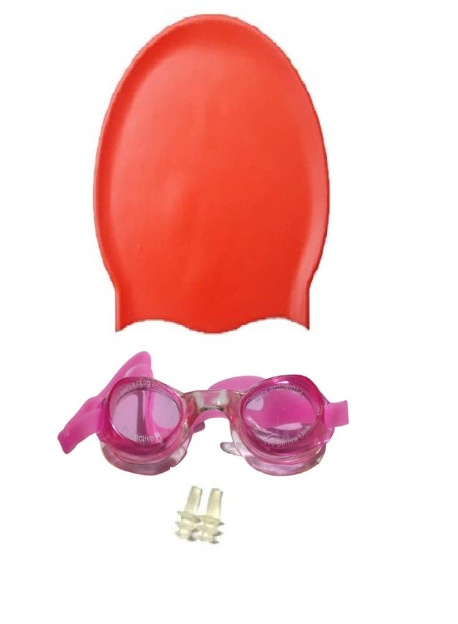 KAAS Complete Swimming Kit with Cap, Goggles and earplugs - Image 2