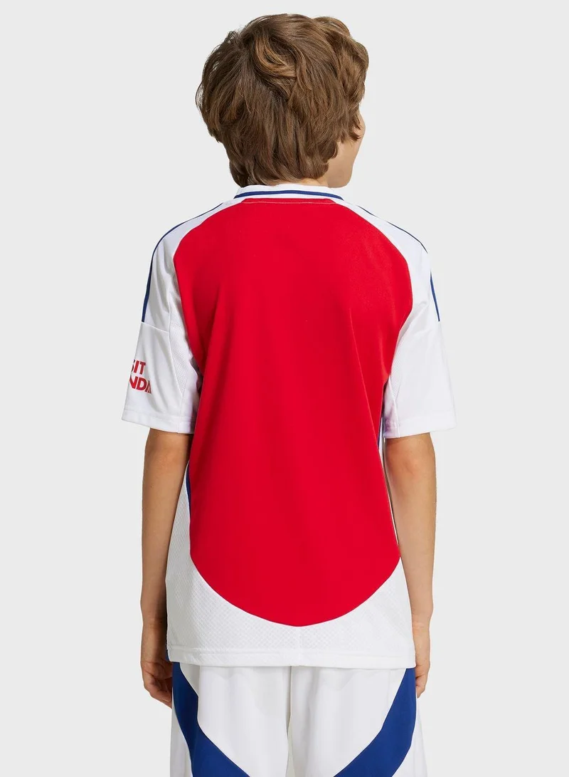 اديداس قمصان كرة قدم حمراء للأولاد