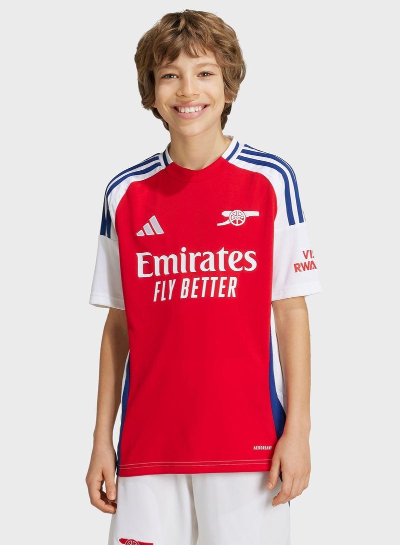 Adidas Afc H Jsy Y Red Football Jerseys For Boys 128 - Image 1